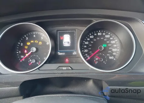 2018 Volkswagen Tiguan 2.0T S from USA, damaged, VIN 3VV0B7AX3JM105341